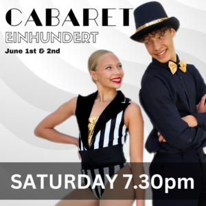 CABARET EINHUNDERT - RAISED SINGLE SEAT (Saturday 7.30pm)