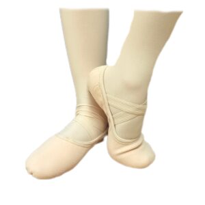 008 PINK CANVAS BALLET SHOES (girls)